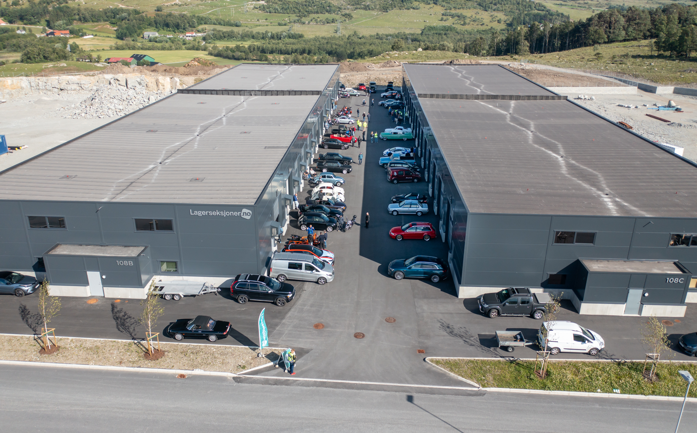 15 Dronebilder Cars Coffe 0979